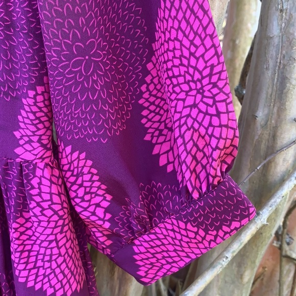 Anthropologie Girls from Savoy Bouquet Toss Silk Dress - Picture 4 of 9